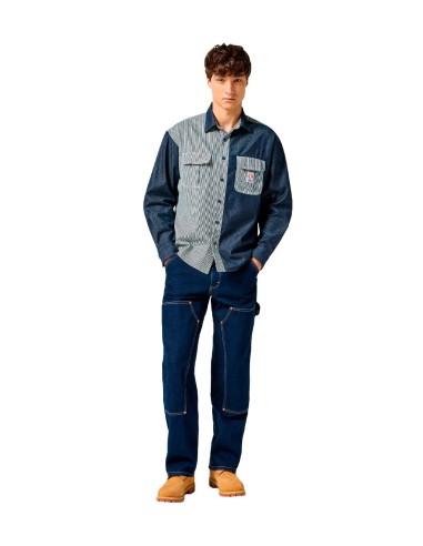 Wrangler - Camisetas Casey Colorblock Shirt Mi