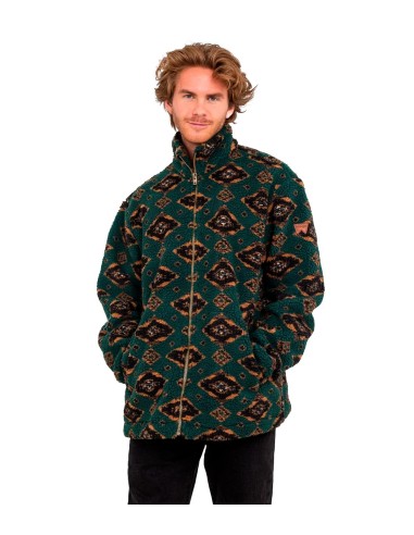 Wrangler - Sudaderas Sherpa Jacket Scarab, L