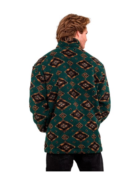 Wrangler - Sudaderas Sherpa Jacket Scarab, L