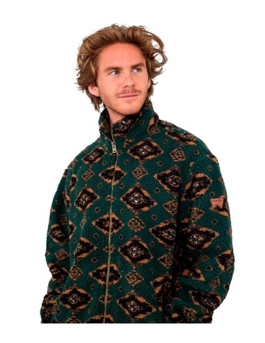 Wrangler - Sudaderas Sherpa Jacket Scarab, L