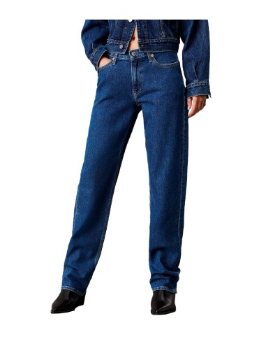 Calvin Klein - Pantalones Low Rise Straight