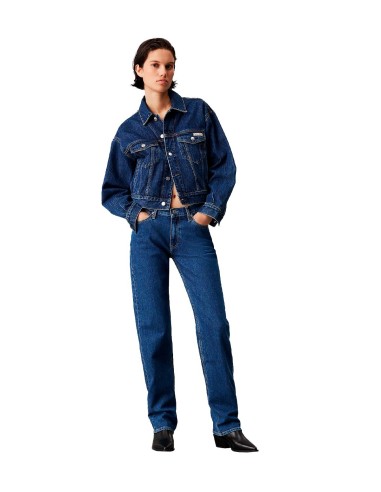 Calvin Klein - Pantalones Low Rise Straight