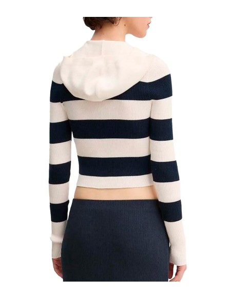 Tommy Jeans -  Jersey A Rayas Con Logo