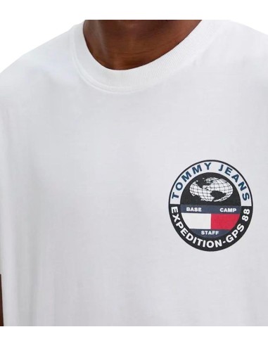 Tommy Jeans - Camiseta Compass Regular Fit