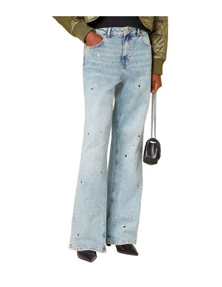 Essentiel Antwerp - Pantalón Vaquero Eyelet