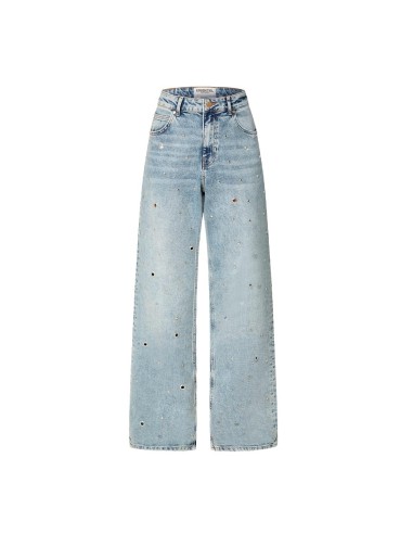 Essentiel Antwerp - Pantalón Vaquero Eyelet