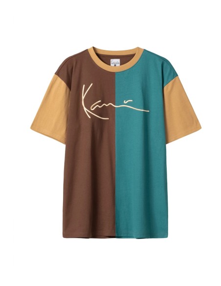 Karl Kani - Camiseta Signature Block Tee Brown