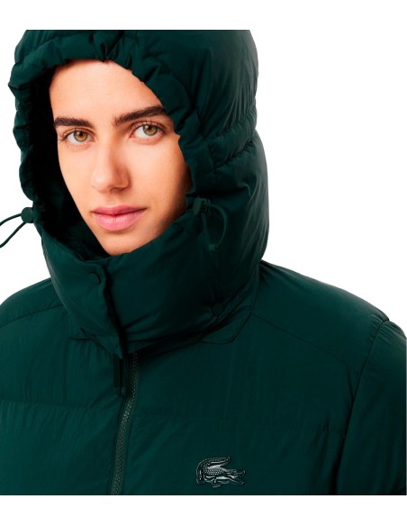 Lacoste - Abrigo Acolchado Sinople