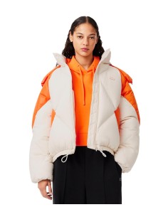 Lacoste - Abrigo Acolchado Oversized