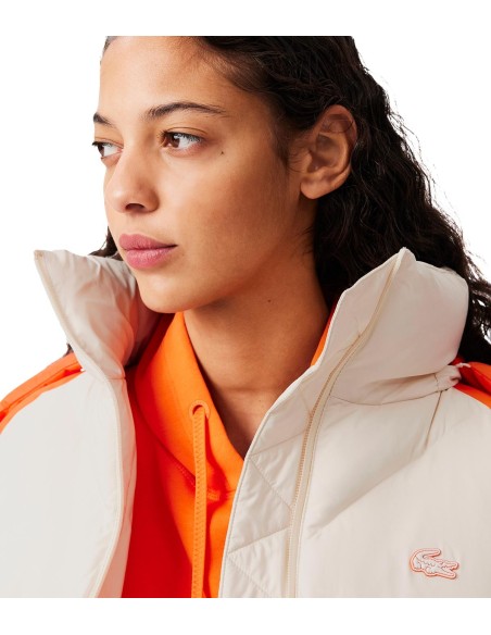 Lacoste - Abrigo Acolchado Oversized