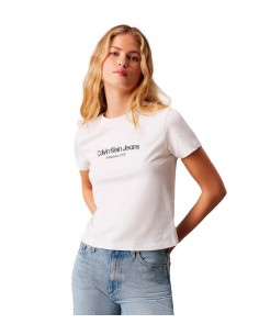 Calvin Klein - Camisetas Institutional Graphic Bab