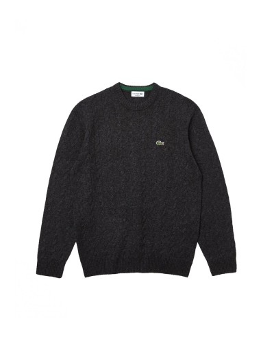 Lacoste - Jersey Hombre Gris - Crew Neck