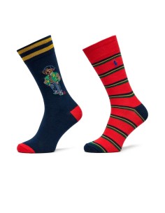 Polo Ralph Lauren - Calcetines Altos Con Estampados