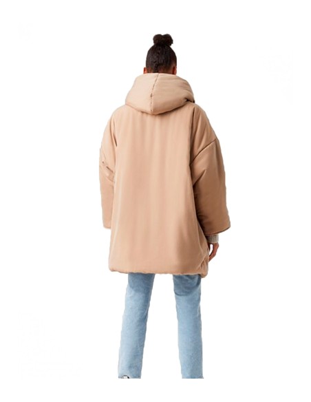 French Connection - Chaquetón Para Mujer Marrón