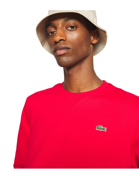 Lacoste - Sudadera Hombre Roja - Sport