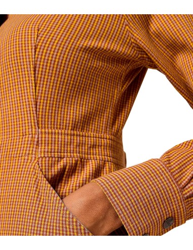 Wrangler - Vestidos Slim Fit Dress Madder Bro