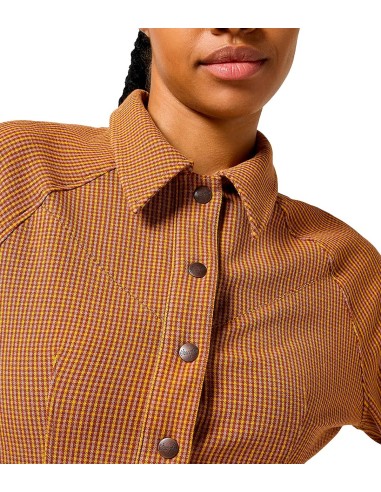 Wrangler - Vestidos Slim Fit Dress Madder Bro