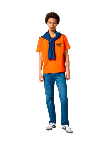 Wrangler - Camisetas Casey Graphic Tee Red Ora