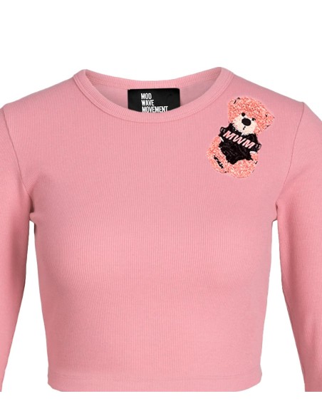 Mod Wave Movement - Camisetas Teddy Capsule Woman T-Shi