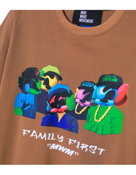 Mod Wave Movement - Camiseta V Dog Capsule