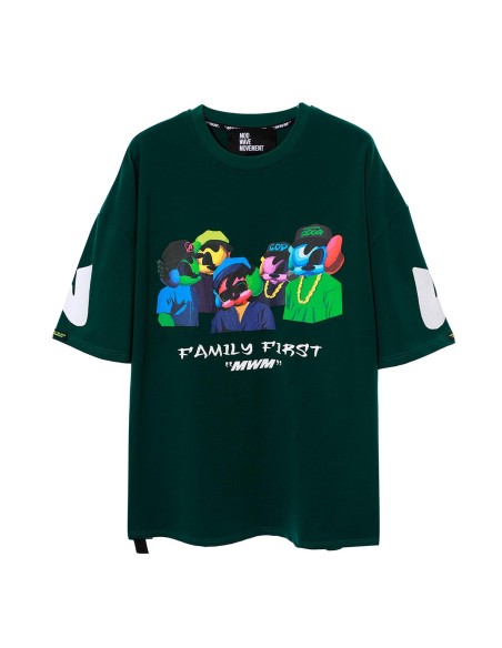 Mod Wave Movement - Camiseta V Dog Capsule