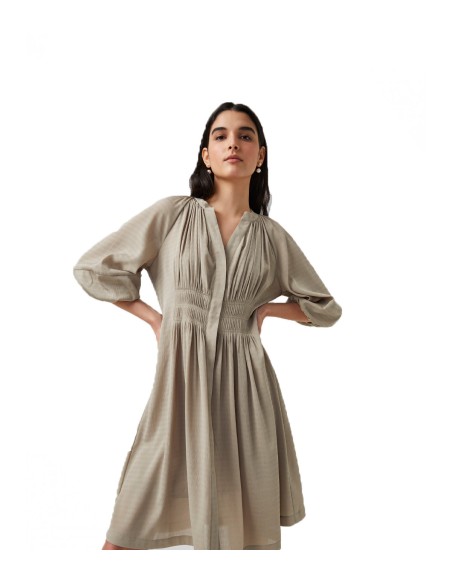 French Connection - Vestido Mujer Beige