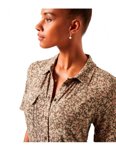 French Connection - Vestido Mujer Marrón