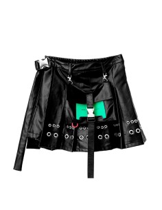 Mod Wave Movement - Falda Corta Black Capsule