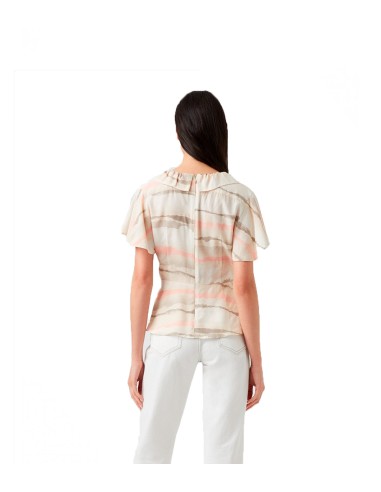French Connection - Camisa Mujer Beige