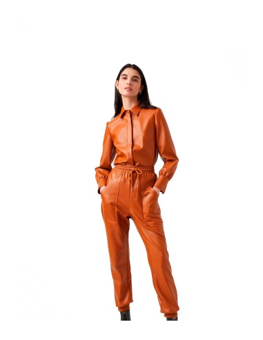 French Connection - Camiseta Mujer Naranja