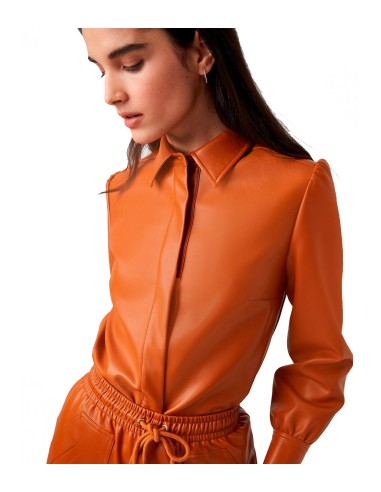 French Connection - Camiseta Mujer Naranja