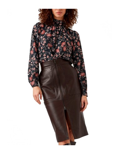 French Connection - Camiseta Mujer Negra