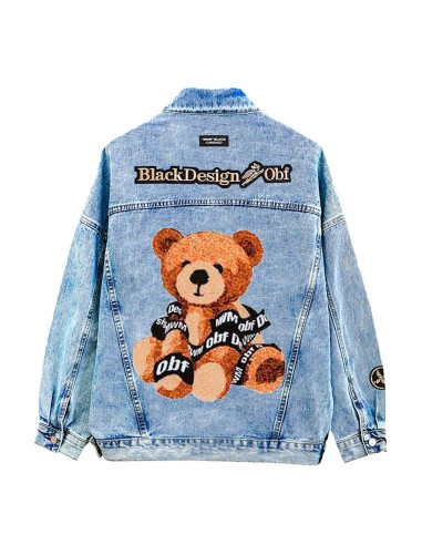 Mod Wave Movement - Chaqueta Vaquera Teddy Capsule