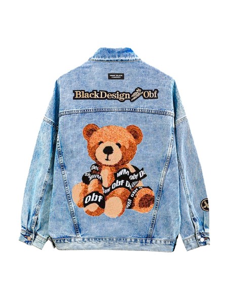 Mod Wave Movement - Chaqueta Vaquera Teddy Capsule