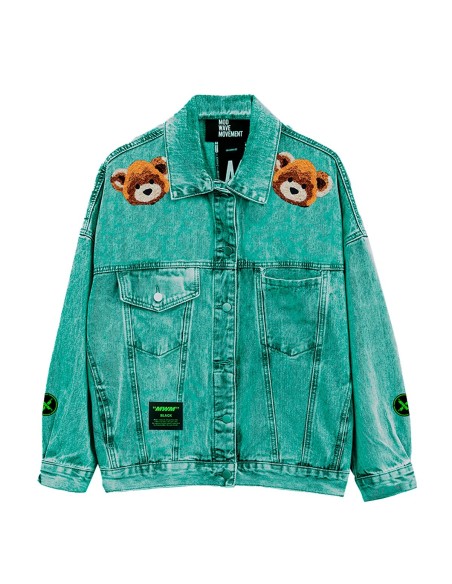 Mod Wave Movement - Chaqueta Vaquera Teddy Capsule