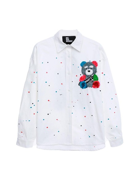 Mod Wave Movement - Camisa Teddy Capsule