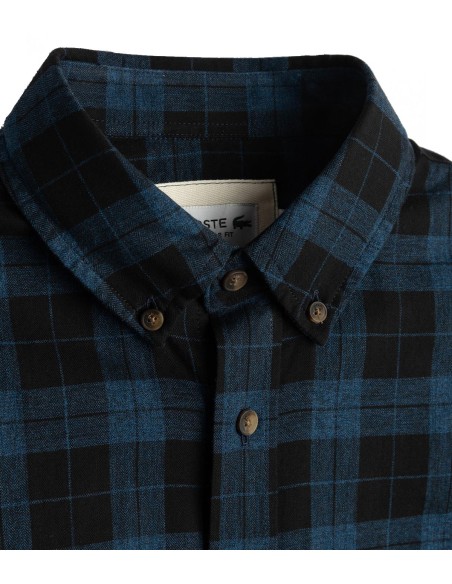 Lacoste - Camisa Hombre Azul - Regular Fit