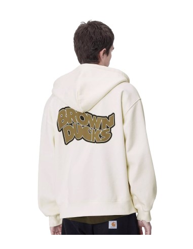 Carhartt Wip - Sudaderas Hooded Brown Ducks Jacket