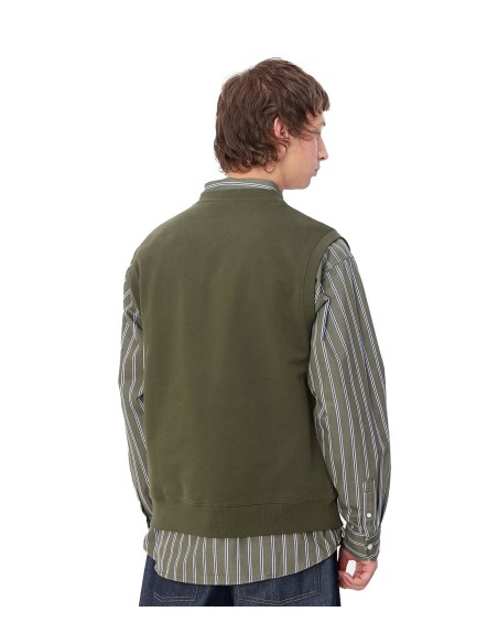 Carhartt Wip - Sudaderas Script V-Neck Vest Sweat