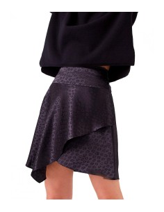 French Connection - Falda Mujer Morada