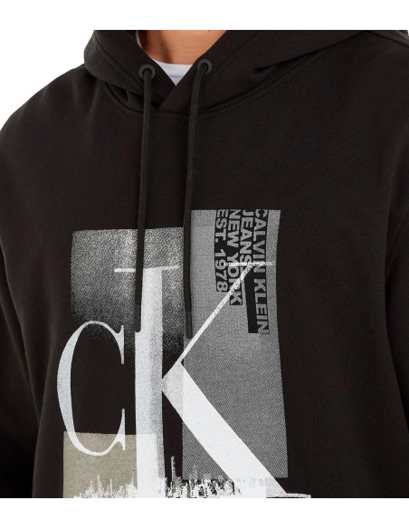 Calvin Klein - Sudaderas Connected Layer Landscape