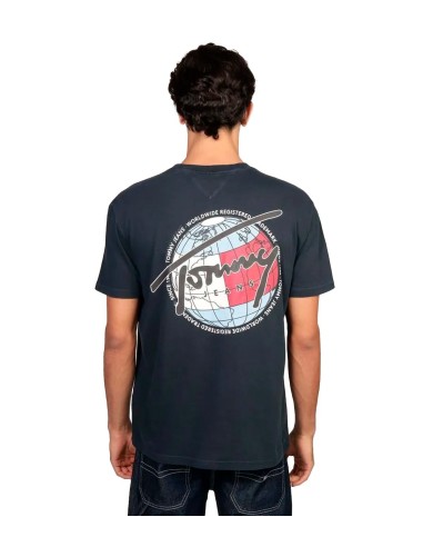 Tommy Jeans - Camiseta Expedition Globe