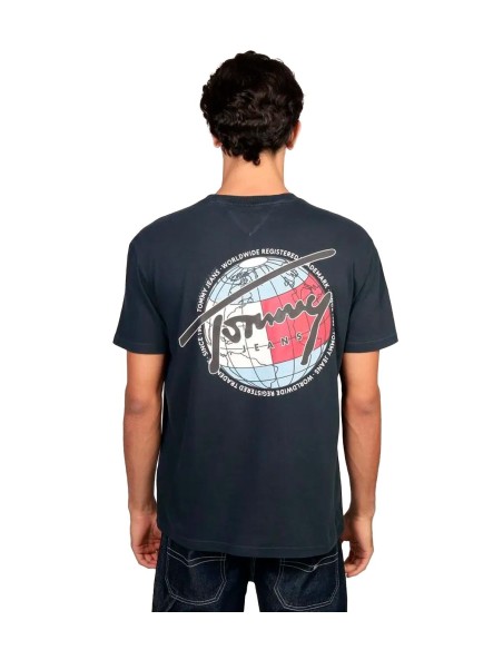 Tommy Jeans - Camiseta Expedition Globe