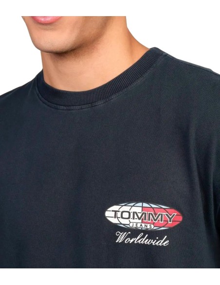 Tommy Jeans - Camiseta Expedition Globe