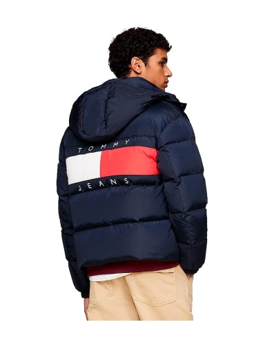 Tommy Jeans - Chaqueta Flag Back Alaska Puff