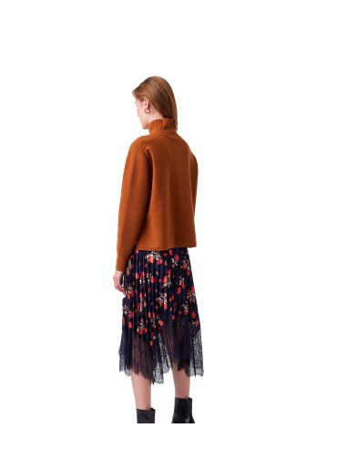 French Connection - Falda Mujer Azul