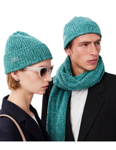 Lacoste - Gorro De Punto Con Logo