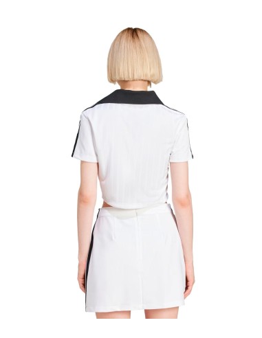 Adidas - Camisetas V-Neck Polo White