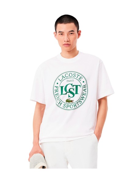 Lacoste - Camiseta Con Estampado