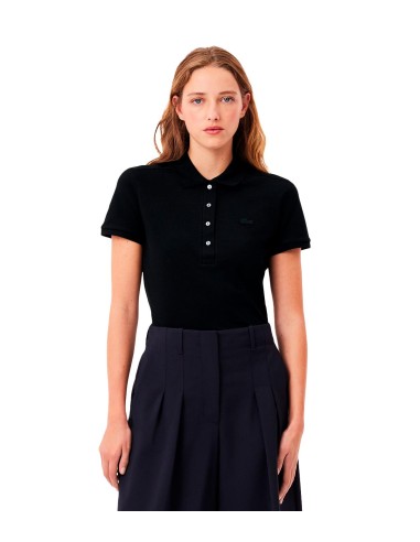 Lacoste - Polo Abotonado Con Logo